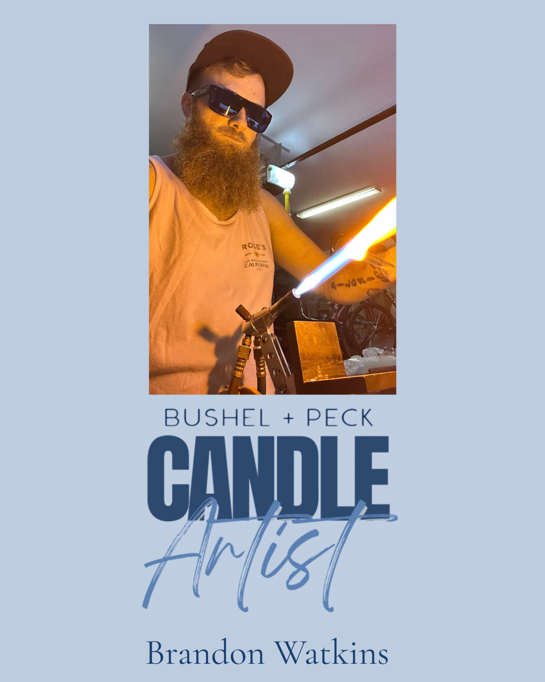 Brandon Watkins • Glass + Candle