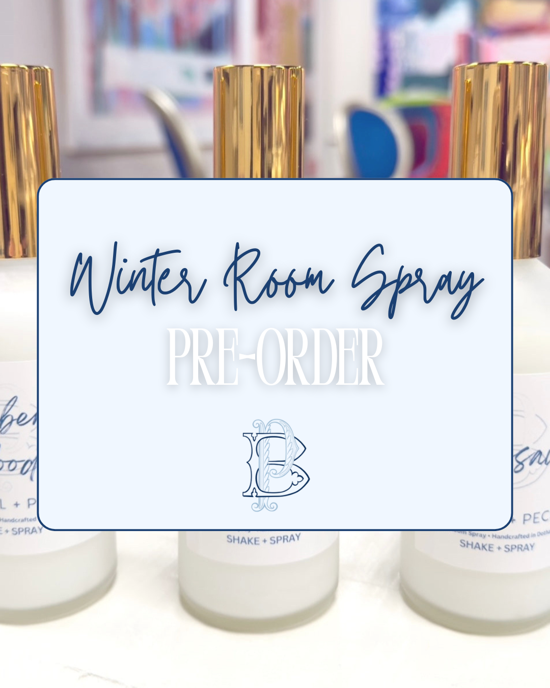 Winter Room Spray Pre-Order