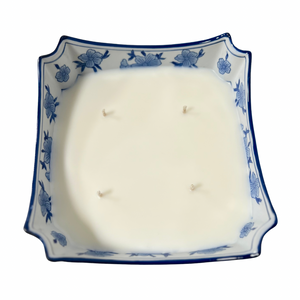 Chinoiserie Porcelain Bowl Candle