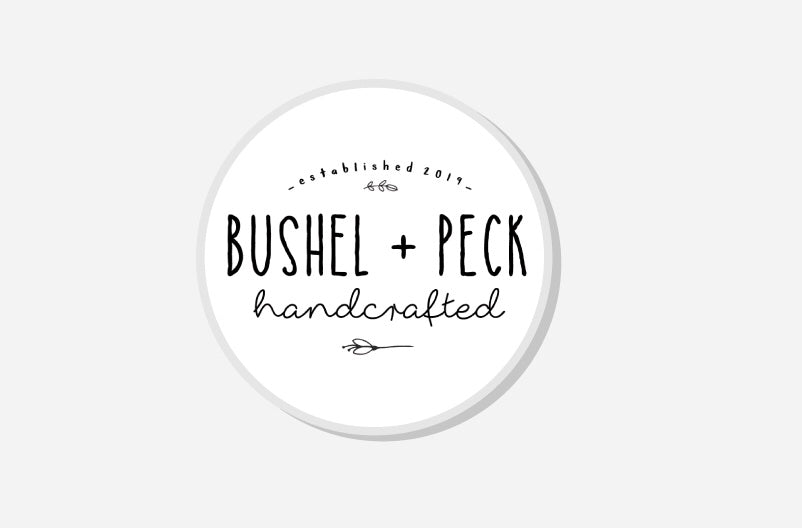 Bushel + Peck Handcrafted Button